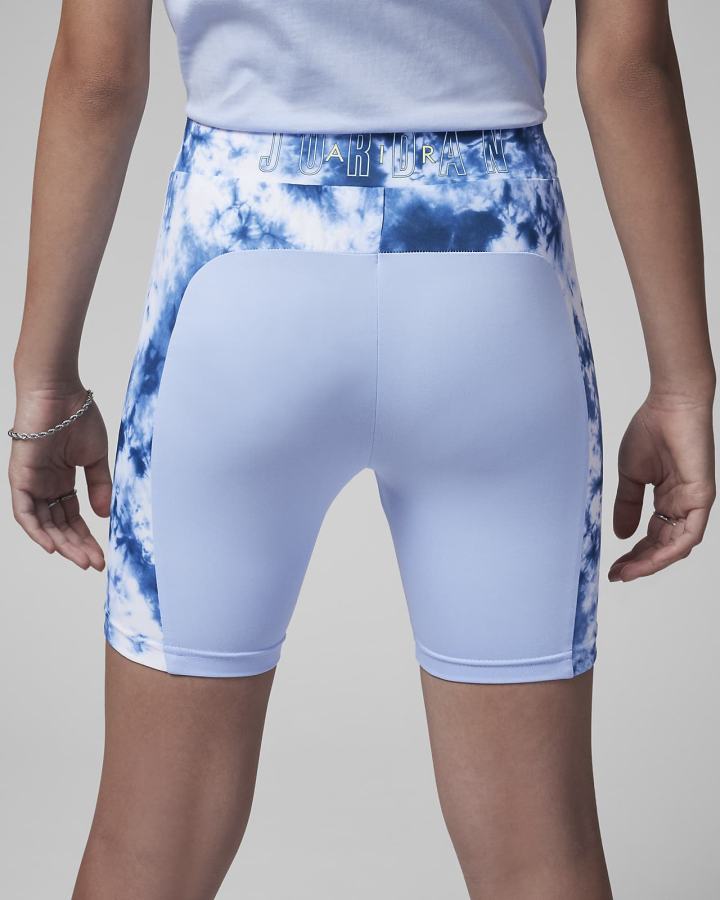 Pantalones Cortos Nike Jordan Kids Bike Niña Azules Claro | YMROT-1043