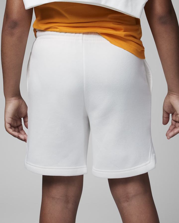 Pantalones Cortos Nike Jordan Kids MVP Fleece Niño Blancas | LJFYK-6408