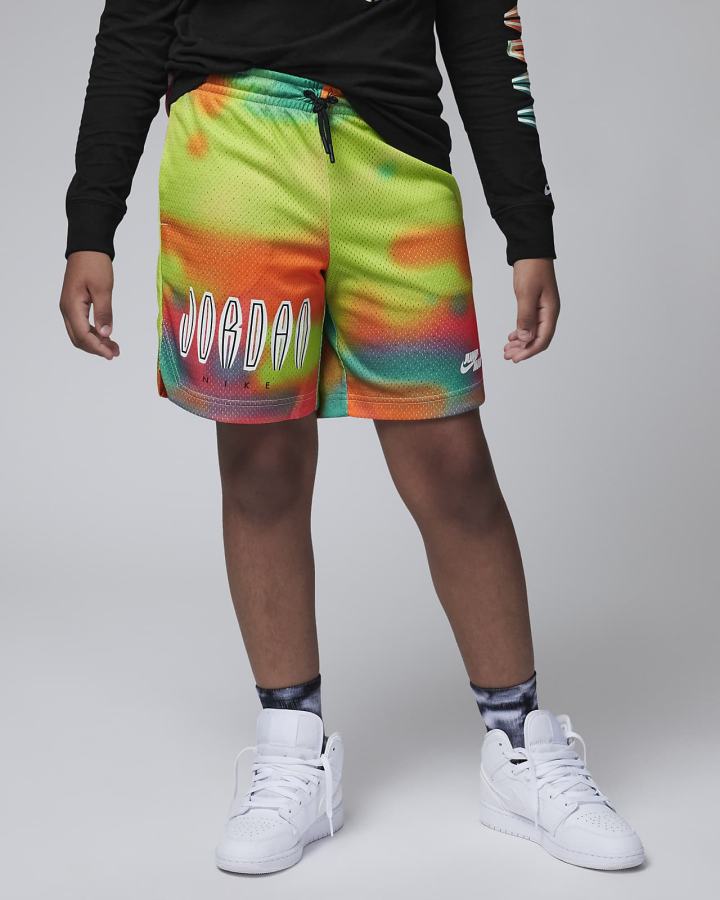 Pantalones Cortos Nike Jordan Kids MVP Jumpman Niño Verde | PAIED-3089