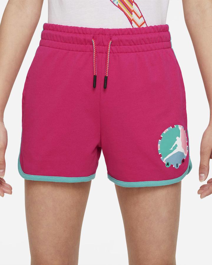 Pantalones Cortos Nike Jordan Kids Niña Rosas | YNFRJ-4506