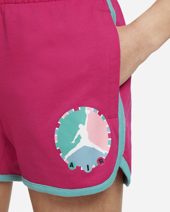 Pantalones Cortos Nike Jordan Kids Niña Rosas | YNFRJ-4506