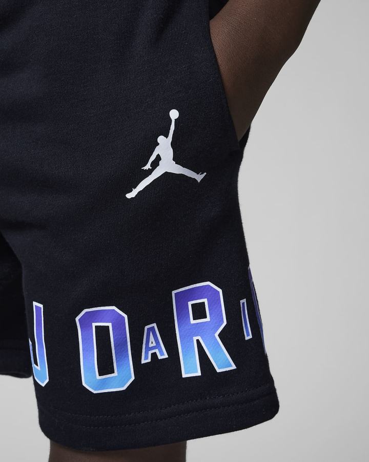 Pantalones Cortos Nike Jordan Kids Niño Negras | BSHDL-4852