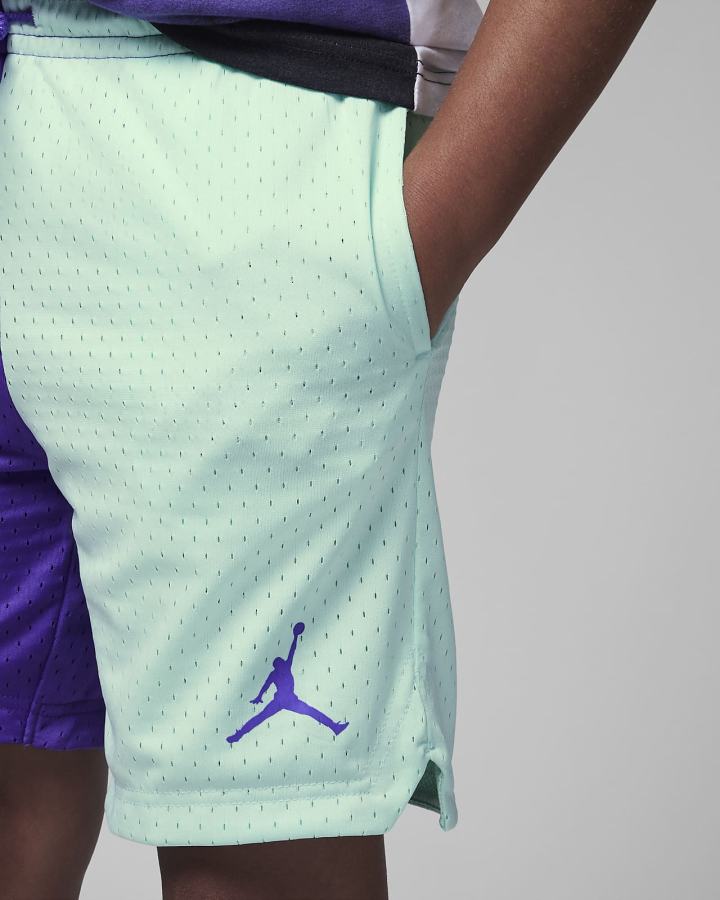 Pantalones Cortos Nike Jordan Kids Niño Moradas | OCEAL-8062