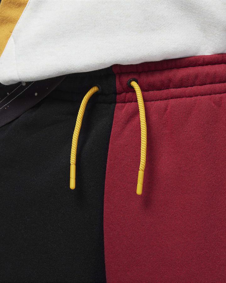 Pantalones Cortos Nike Jordan Kids Paprika Fleece Niño Negras Rojas | IXVUQ-0874