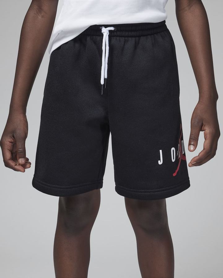 Pantalones Cortos Nike Jordan Kids Sustainable Fleece Niño Negras | QYXPM-4985