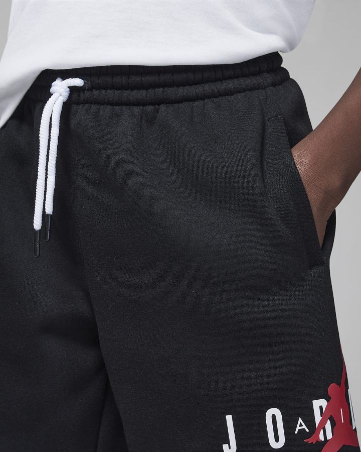 Pantalones Cortos Nike Jordan Kids Sustainable Fleece Niño Negras | QYXPM-4985
