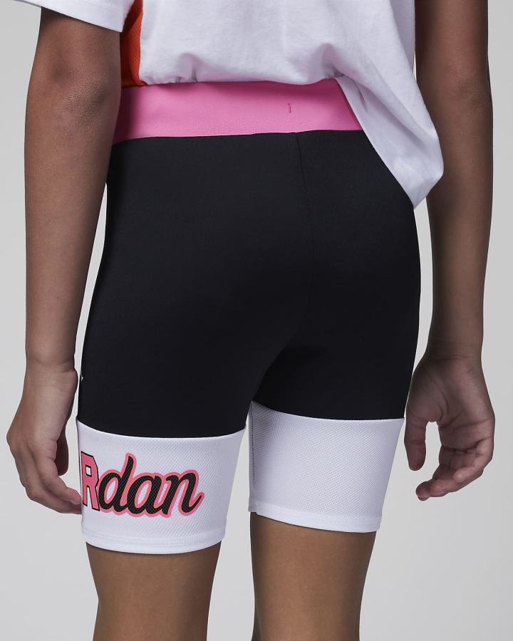 Pantalones Cortos Nike Jordan Kids You Can Play Bike Niña Negras | HWOPN-9586