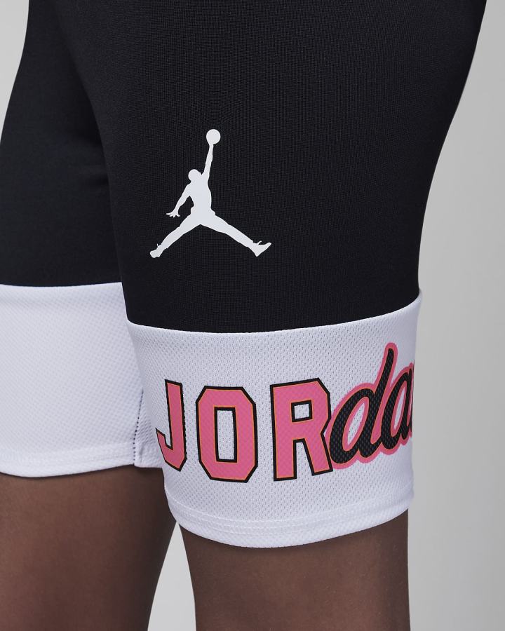 Pantalones Cortos Nike Jordan Kids You Can Play Bike Niña Negras | HWOPN-9586