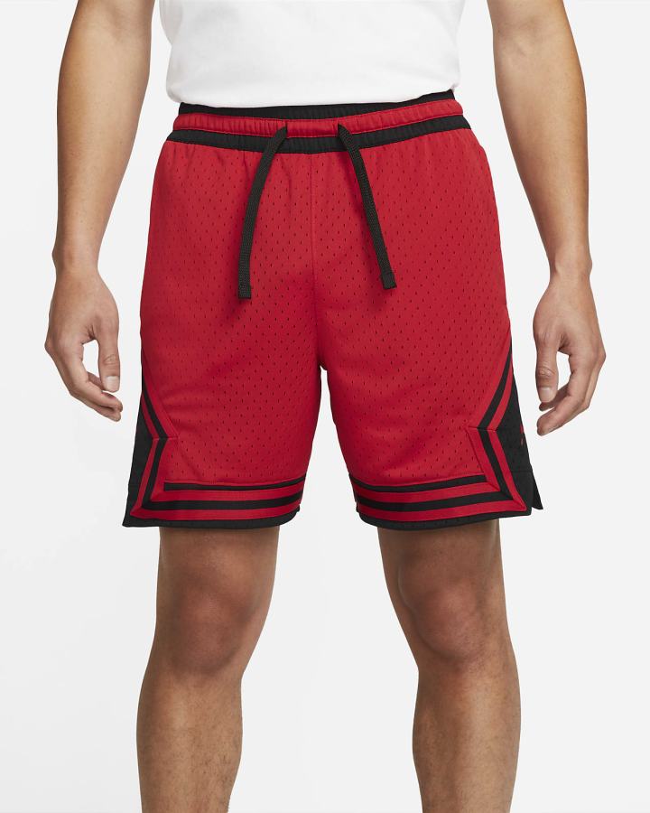 Pantalones Cortos Nike Jordan Sport Dri-FIT Diamond Hombre Rojas Negras Rojas | AQOTR-6379