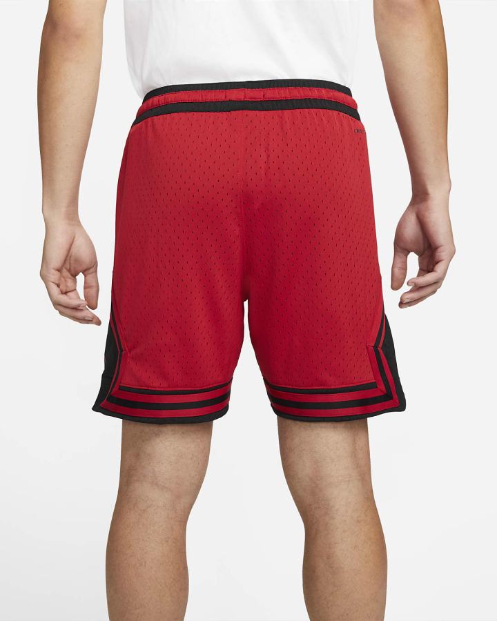 Pantalones Cortos Nike Jordan Sport Dri-FIT Diamond Hombre Rojas Negras Rojas | AQOTR-6379