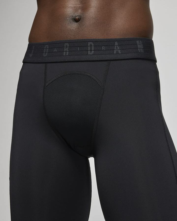 Pantalones Cortos Nike Jordan Sport Dri-FIT Compression Hombre Negras Blancas | CIJDP-9621