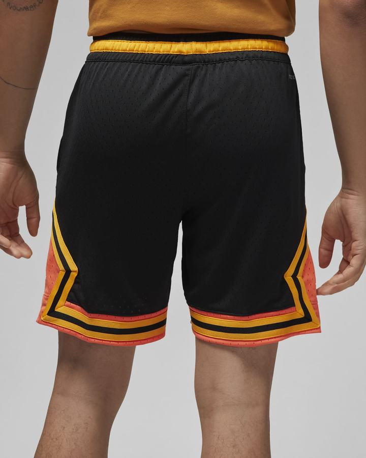Pantalones Cortos Nike Jordan Sport Dri-FIT Diamond Hombre Negras Naranjas Blancas | ELGYQ-9548