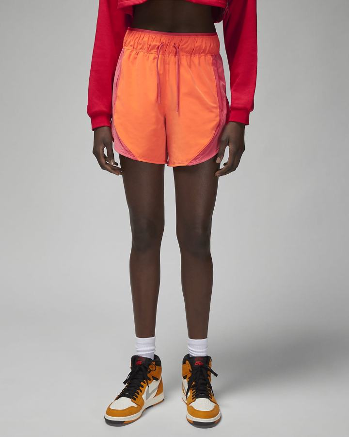 Pantalones Cortos Nike Jordan Sport Mujer Naranjas Rojas | TGMEU-5937