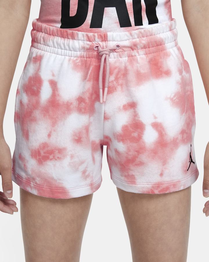 Pantalones Cortos Nike Jordan Tie Dye Kids Niña Naranjas | NQXSU-7306