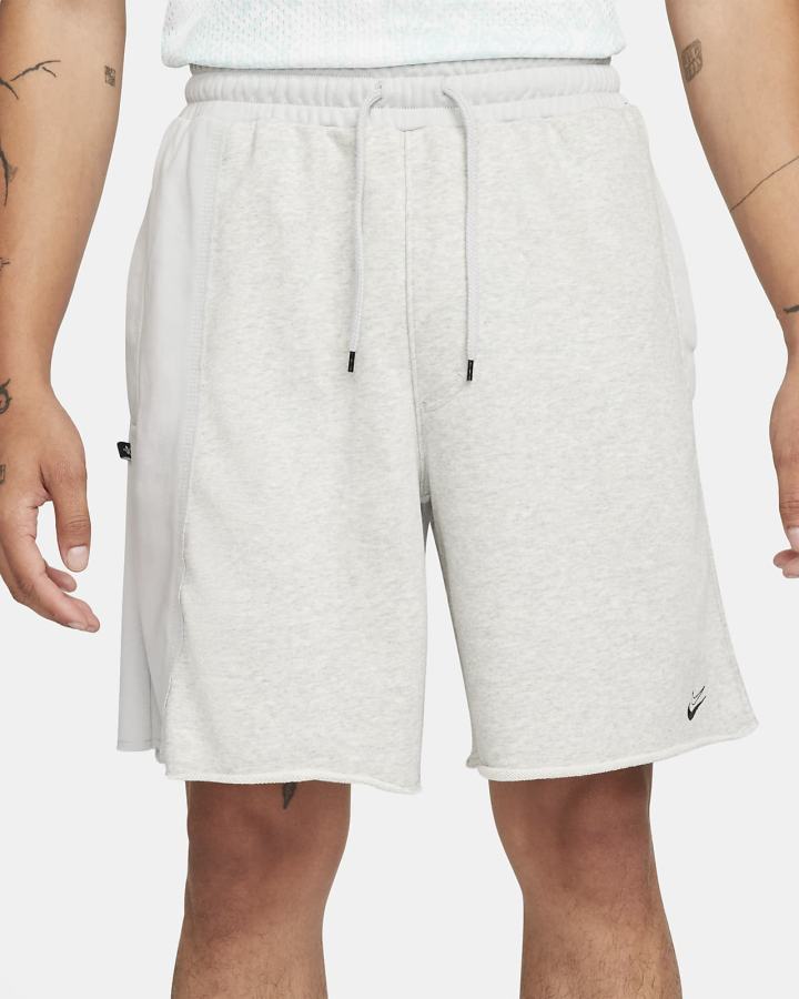 Pantalones Cortos Nike KD French Terry Hombre Gris Rojas Claro | KNWDP-0592