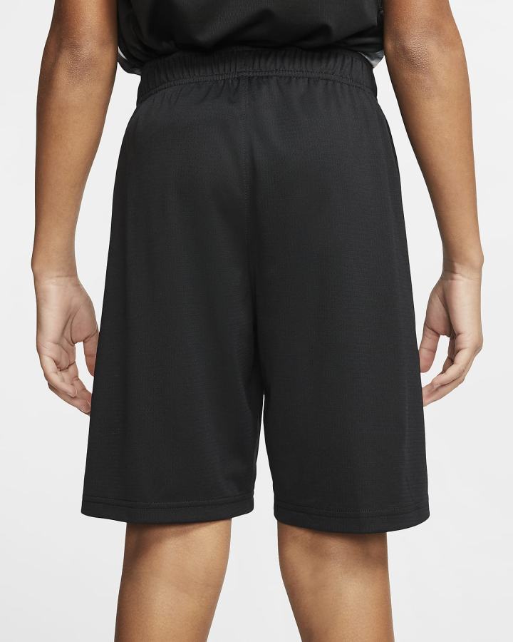 Pantalones Cortos Nike Kids Training Niño Negras Blancas | AEOYG-9081