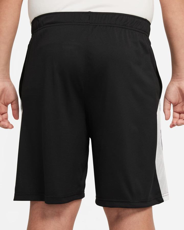 Pantalones Cortos Nike Kids Training Niño Negras Blancas | BCRAG-1085