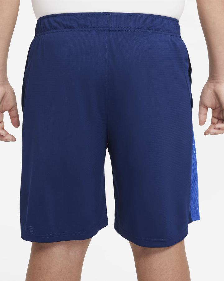 Pantalones Cortos Nike Kids Training Niño Azules Azul Real Blancas | CVGYU-3518
