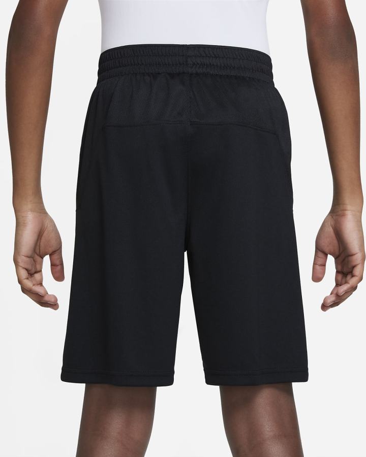 Pantalones Cortos Nike Kids Training Niño Negras Blancas | QHXMY-2051