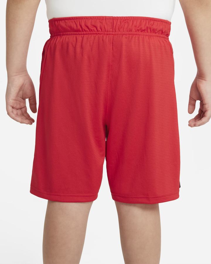 Pantalones Cortos Nike Kids Training Niño Rojas Negras Blancas | ZPLGM-8241