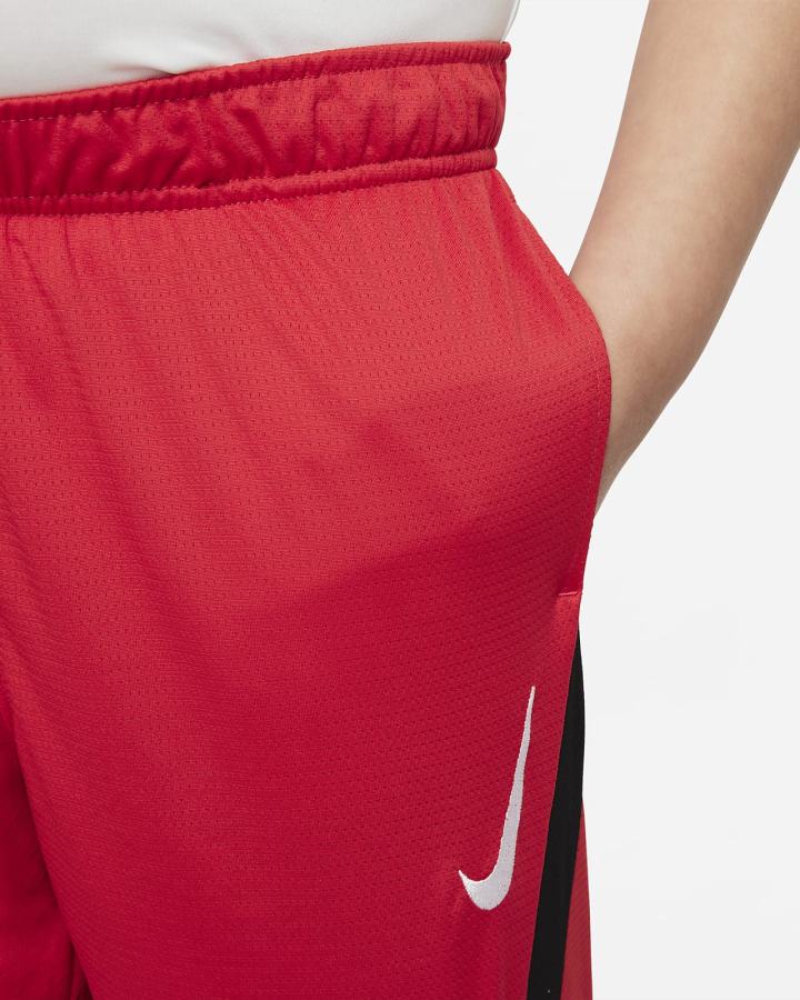 Pantalones Cortos Nike Kids Training Niño Rojas Negras Blancas | ZPLGM-8241