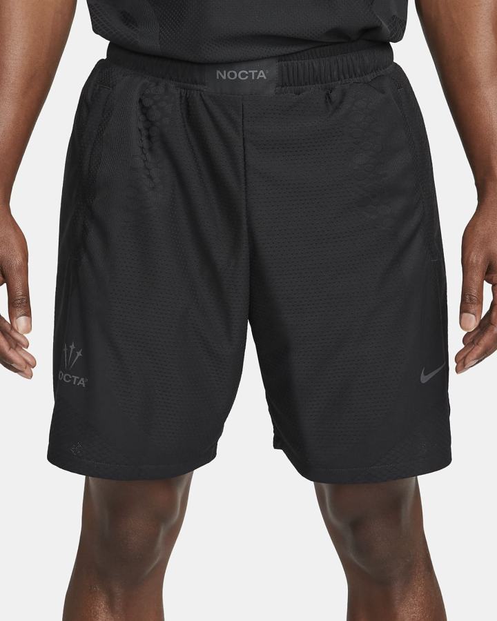 Pantalones Cortos Nike NOCTA Basketball Hombre Negras Gris Blancas | VFKZD-4390