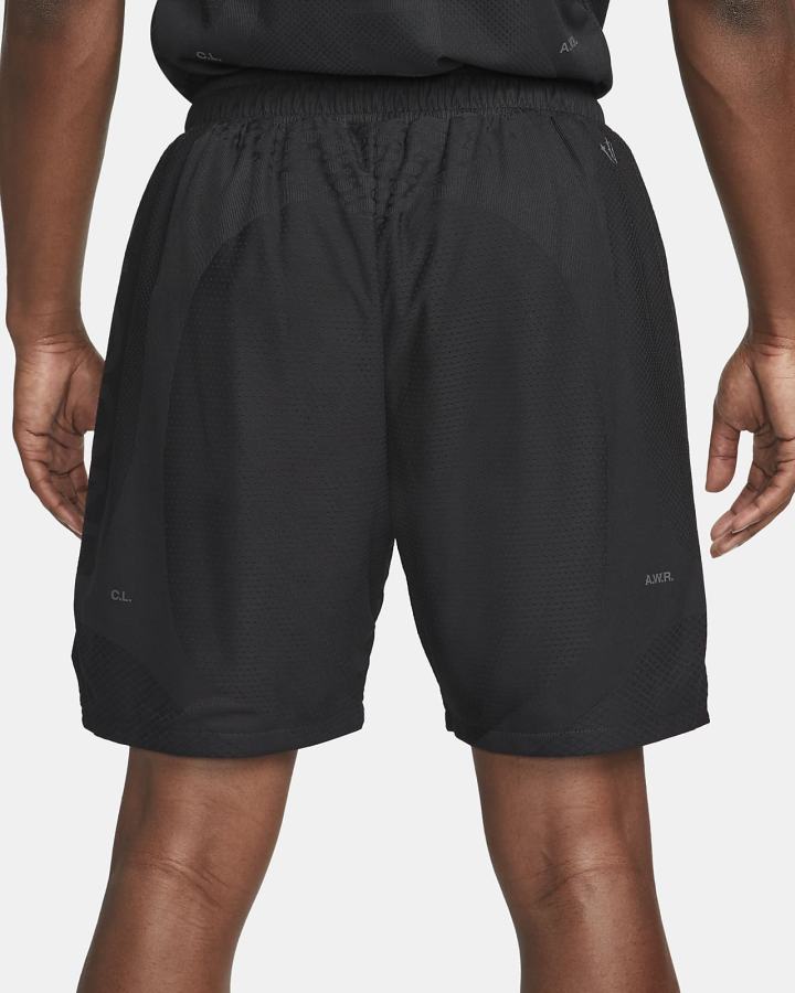 Pantalones Cortos Nike NOCTA Basketball Hombre Negras Gris Blancas | VFKZD-4390