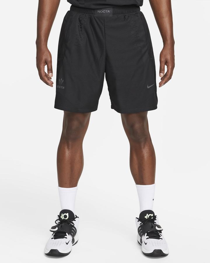 Pantalones Cortos Nike NOCTA Basketball Hombre Negras Gris Blancas | VFKZD-4390