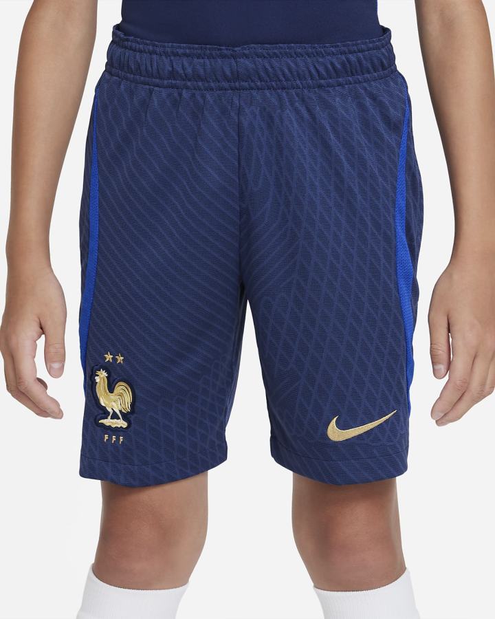 Pantalones Cortos Nike Netherlands Strike Kids Dri-FIT Knit Soccer Niño Azul Real Oscuro Azules Azul Real Blancas | UJGVT-7594