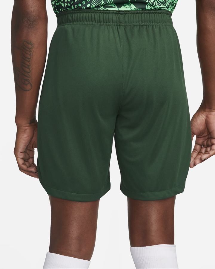 Pantalones Cortos Nike Nigeria 2022/23 Stadium Home/Away Dri-FIT Soccer Hombre Verde Blancas | XBOSP-7489