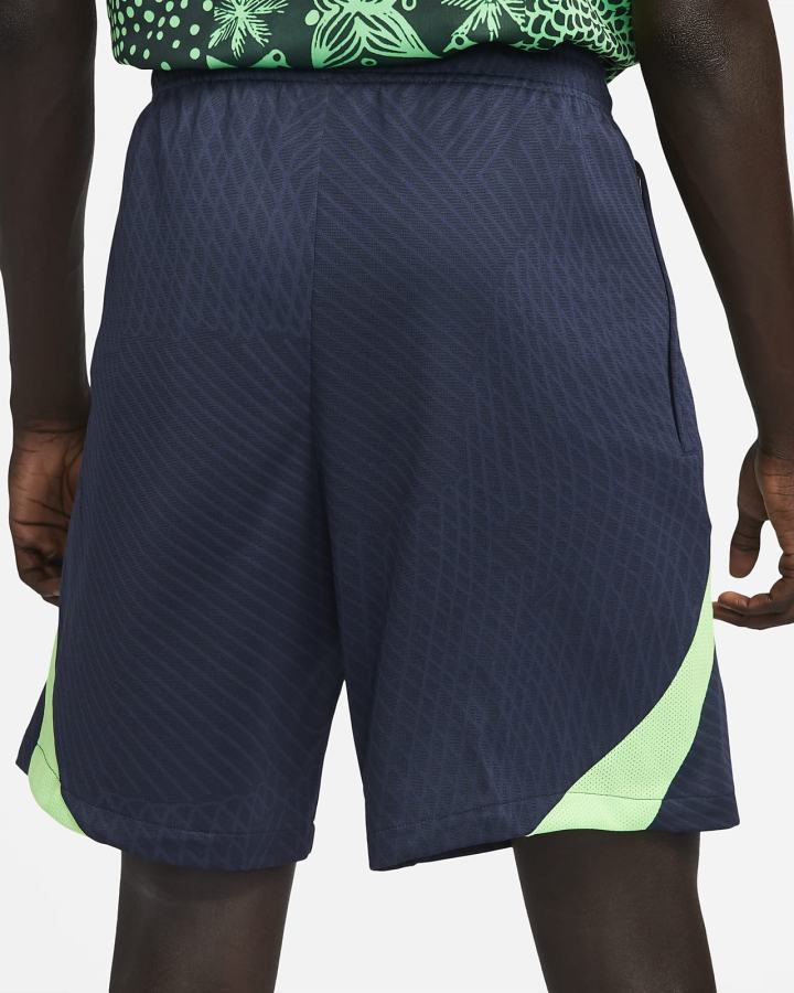 Pantalones Cortos Nike Nigeria Strike Dri-FIT Knit Soccer Hombre Obsidian Verde Blancas | YRLVK-1328