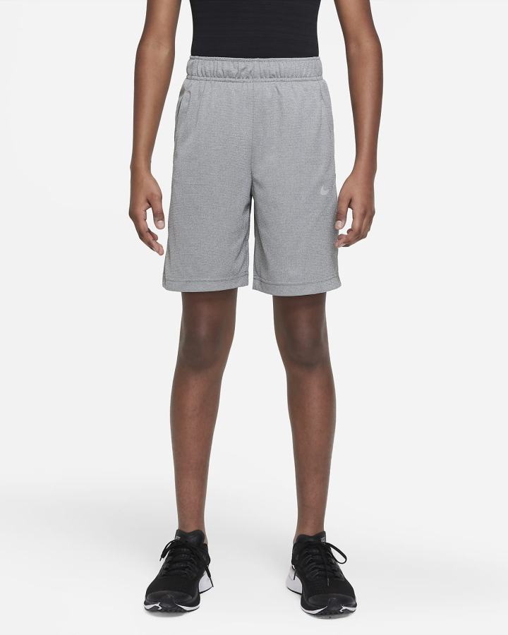 Pantalones Cortos Nike Poly+ Kids Niño Gris Oscuro | CKFYG-2678