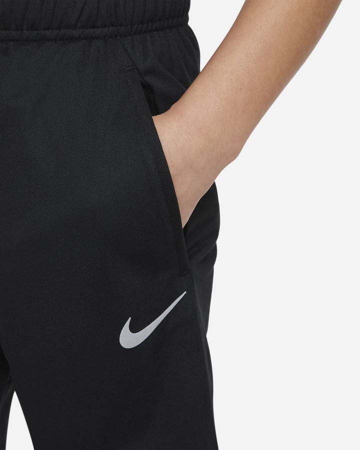 Pantalones Cortos Nike Poly+ Kids Niño Negras | DICWR-6345