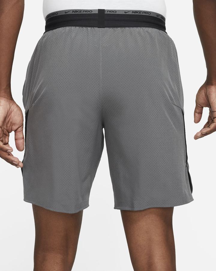 Pantalones Cortos Nike Pro Dri-FIT Flex Rep Hombre Gris Negras | JUANV-8364