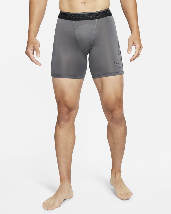 Pantalones Cortos Nike Pro Dri-FIT Hombre Gris Negras | BFKYR-7185
