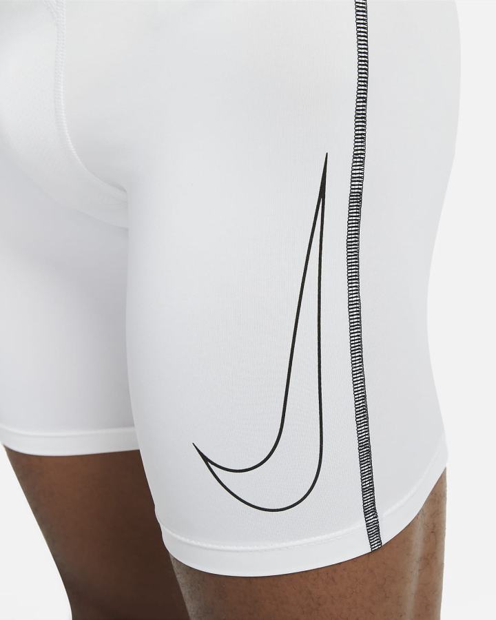 Pantalones Cortos Nike Pro Dri-FIT Hombre Blancas Negras | IPCSX-2305