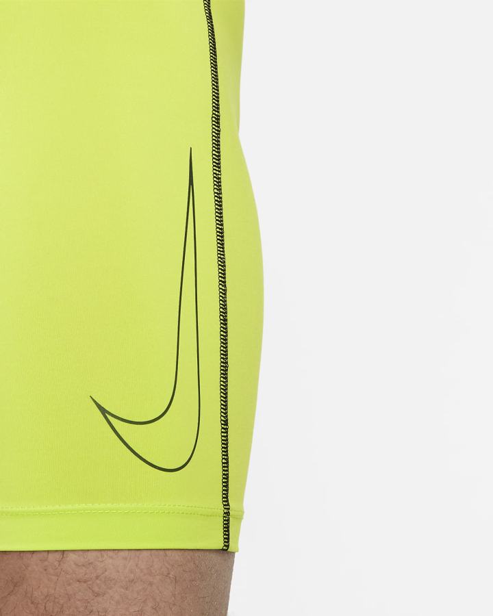 Pantalones Cortos Nike Pro Dri-FIT Hombre Verde Negras | QEMYP-7685