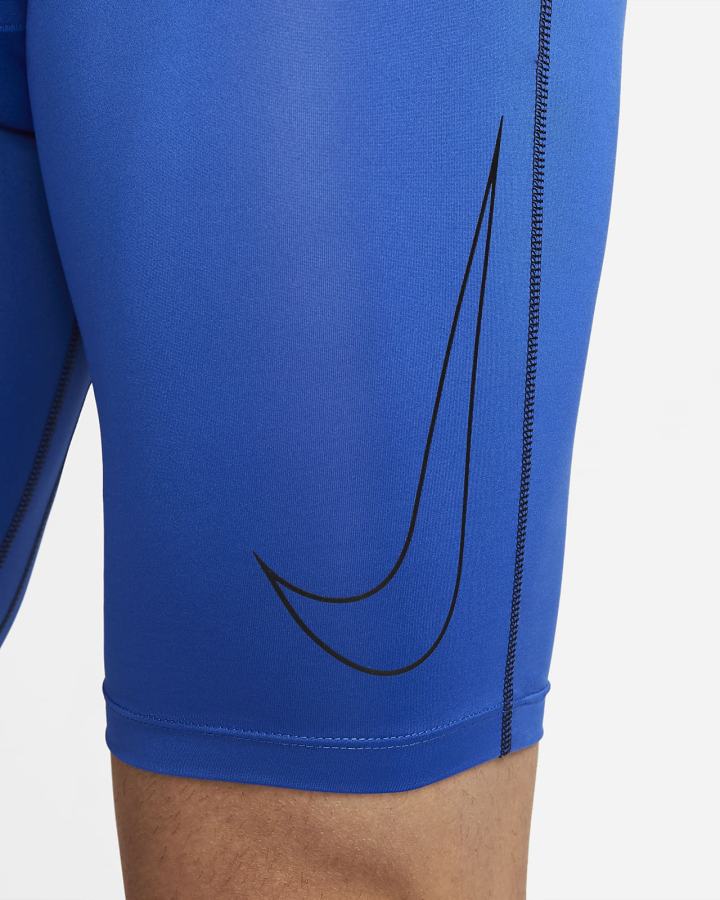 Pantalones Cortos Nike Pro Dri-FIT Long Hombre Azul Real Negras | GKMBR-5092