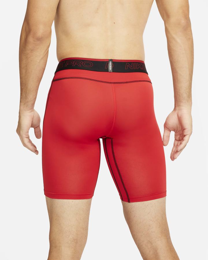 Pantalones Cortos Nike Pro Dri-FIT Long Hombre Rojas Negras | IOWYN-4268