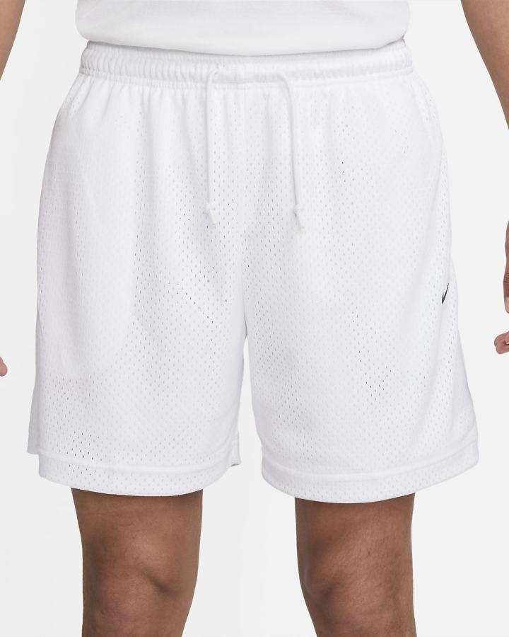 Pantalones Cortos Nike Sportswear Authentics Mesh Hombre Blancas Negras | HATZC-4687