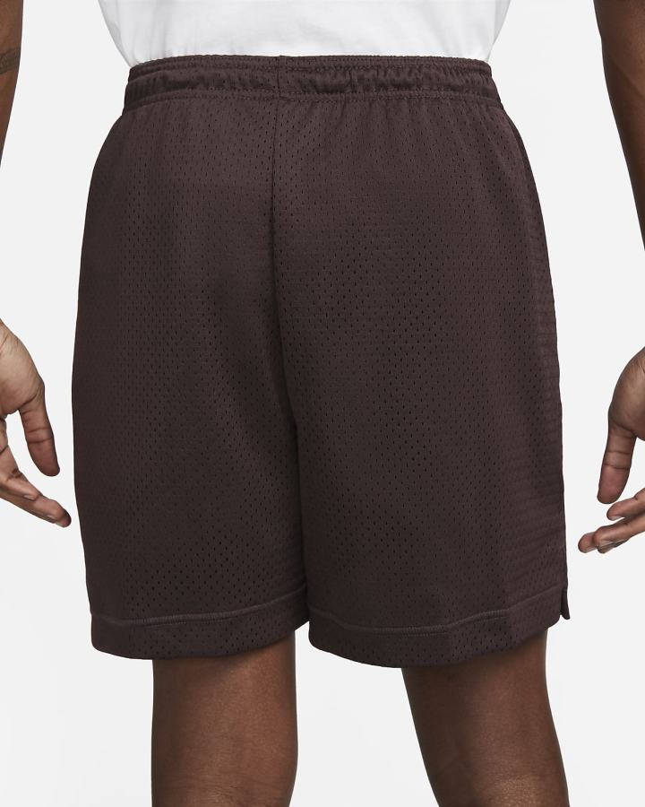 Pantalones Cortos Nike Sportswear Authentics Mesh Hombre Marrones Blancas | KGAUH-9716