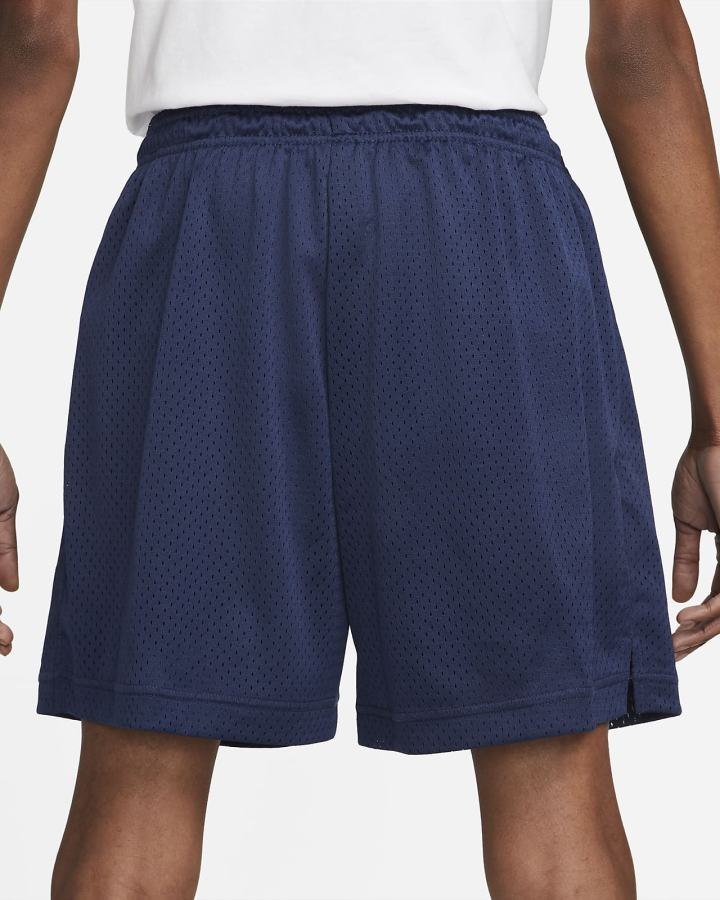 Pantalones Cortos Nike Sportswear Authentics Mesh Hombre Azul Marino Blancas | QEUIO-4691