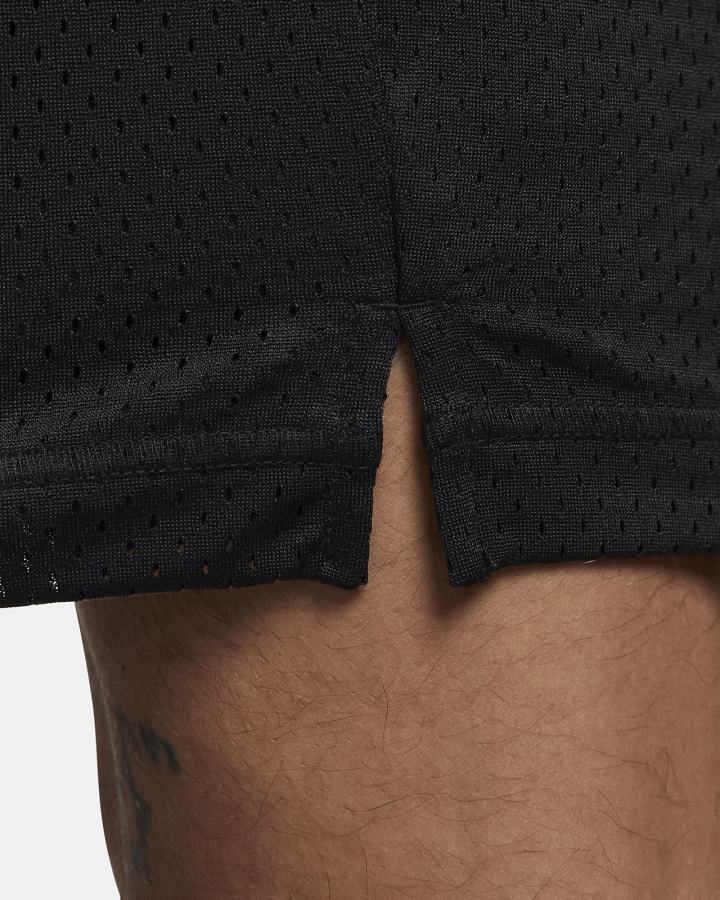 Pantalones Cortos Nike Sportswear Authentics Mesh Hombre Negras Blancas | RHNQX-6450