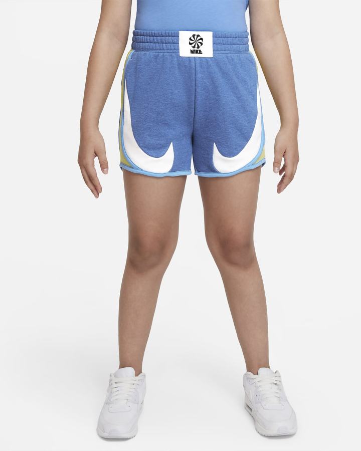 Pantalones Cortos Nike Sportswear Circa 72 Kids Niño Azul Real Claro Verde | SKOAB-8143