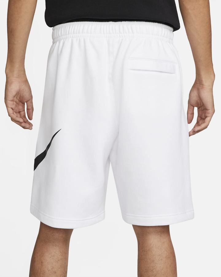 Pantalones Cortos Nike Sportswear Club Estampadas Hombre Blancas | DHUMJ-5421