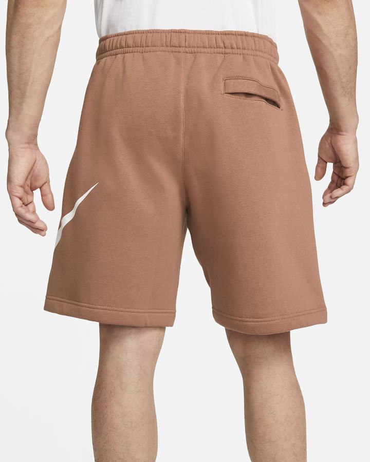 Pantalones Cortos Nike Sportswear Club Estampadas Hombre Marrones | FYTBE-7938