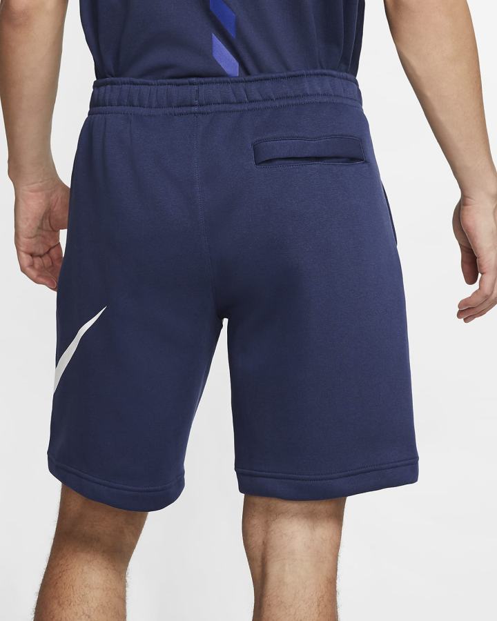 Pantalones Cortos Nike Sportswear Club Estampadas Hombre Azul Marino Blancas | JKSEL-5963