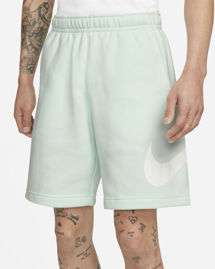 Pantalones Cortos Nike Sportswear Club Estampadas Hombre Verde | KAPYQ-2647