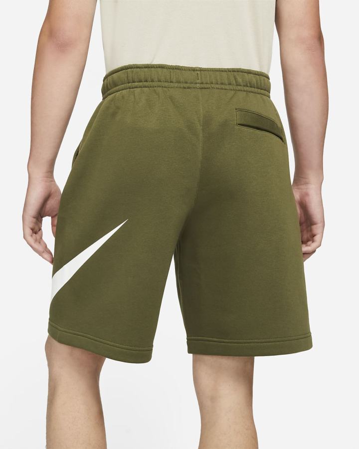 Pantalones Cortos Nike Sportswear Club Estampadas Hombre Verde | UATHE-7503