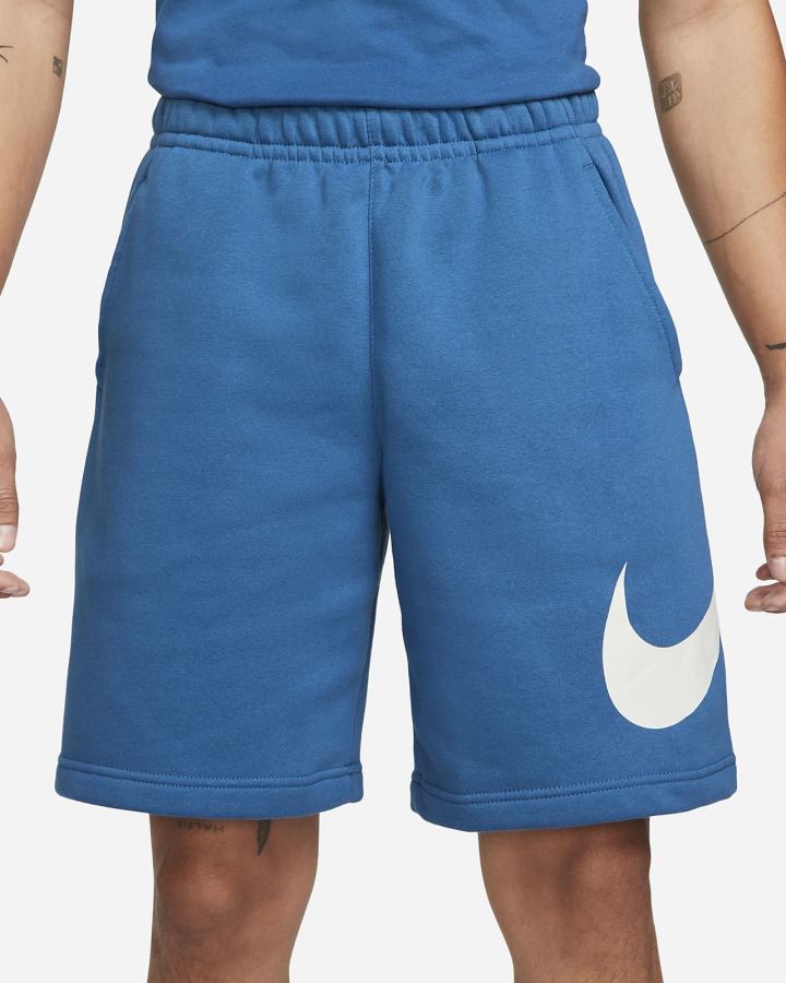 Pantalones Cortos Nike Sportswear Club Estampadas Hombre Azules Oscuro | ZIKPL-8971